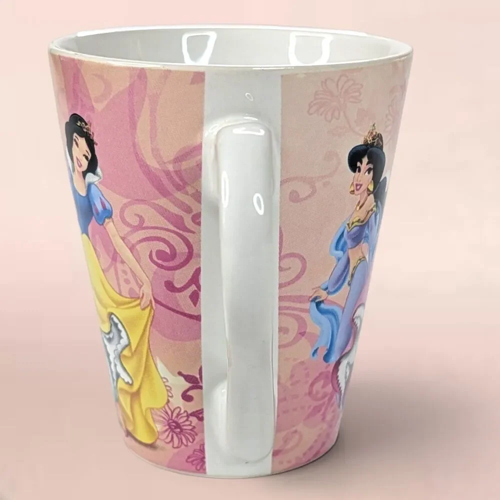 Disney Princess Coffee Mug 6 Princesses Ariel Cinderella Snow White 4